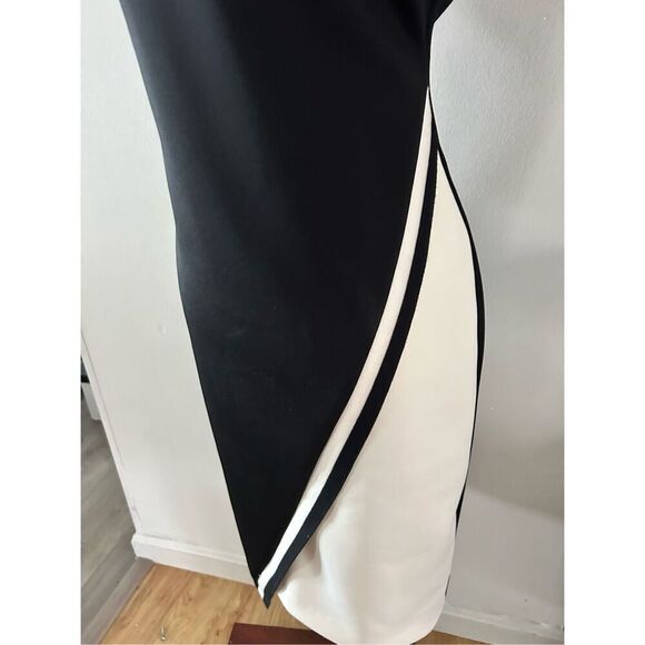 Tommy Hilfiger black and white Work dress classy size 6 - Picture 2 of 5